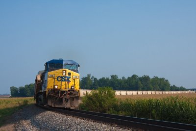 CSX 40 G525 St James IN 07 Aug 2010