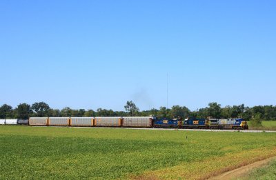 CSX 646 Q247 Henderson KY 05 Sept 2010