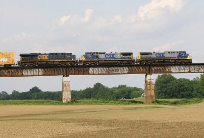 CSX 1 Q647 Rahm IN 01 June 2008