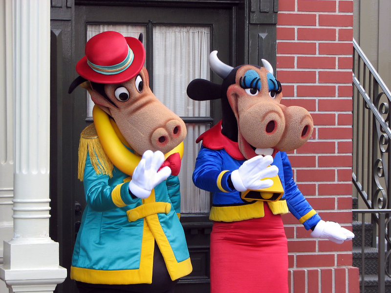 Horace and Clarabelle