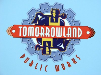 Tomorrowland Construction Sign