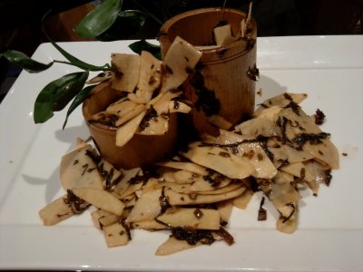 Sauteed Bamboo Shoot with Potherb