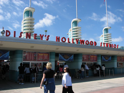 New Hollywood Studios Entrance Sign