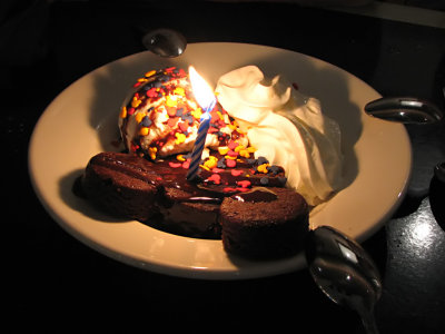 A Birthday Brownie