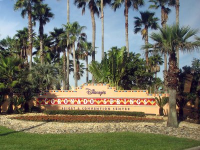 Coronado Springs Entrance Sign