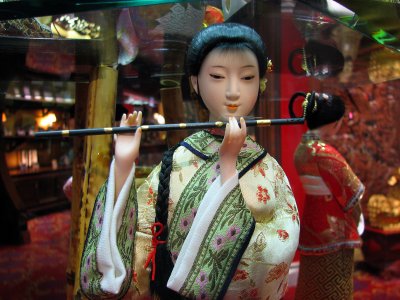 Flute Player Doll