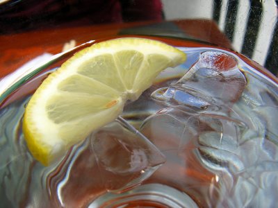 Ice Water with Lemon