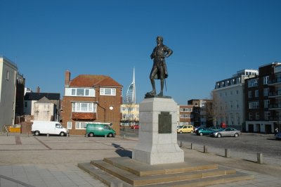 Admiral Lord Nelson's Memorial - Old Portsmouth