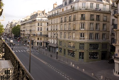 Morning on the Rue de Rivoli