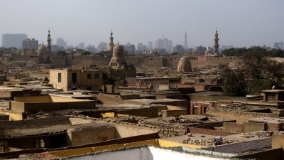 Cairo, damage from '93 Quake