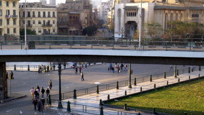 Tahrir Square Early Sunday Morning