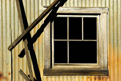 Corrugated Shed Window