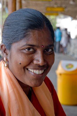 Woman at Airport