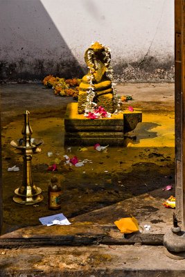 Offering Shrine, Janardhana Swamy Temple