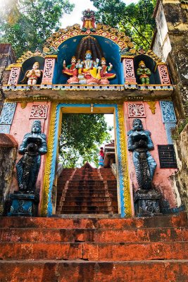 Steps, Janardhana Swamy Temple