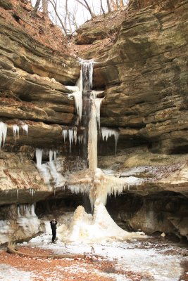 Starved Rock State Park, Ice Falls