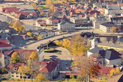 Autumn view from Fredriksten