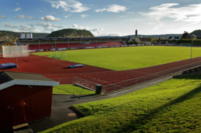 Halden football stadium