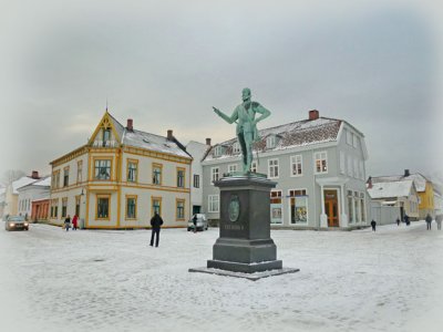 Fredrikstad, Old Town. Town Square.