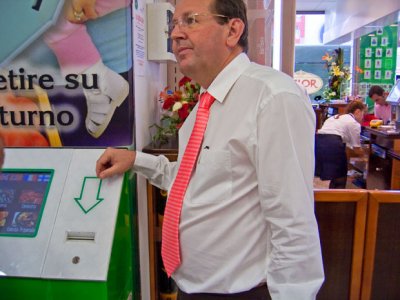 Opening of The new super SPAR grocery store Arguineguin