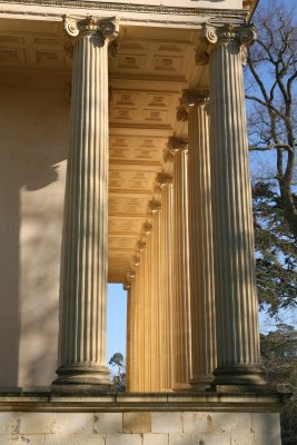 Stowe Temple columns