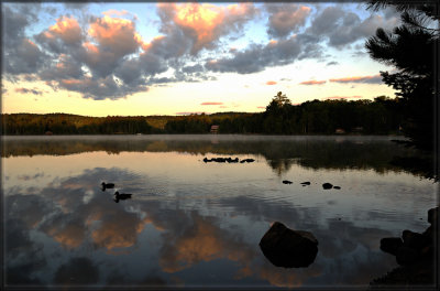 Shin Pond Sunset