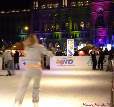 Iceskating at the reisenstag