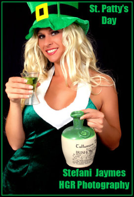 Stefani Jaymes:  Miss March:  St Patty Day