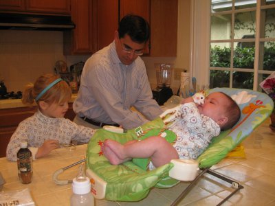 Baking with Daddy