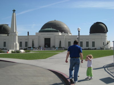 Papa Taking Me to Griffith Park Observatory