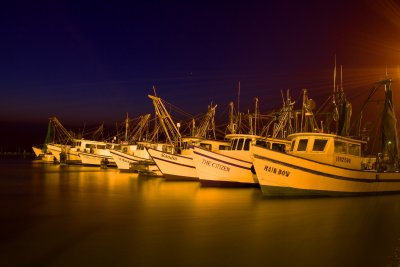 Fulton Harbor at Night