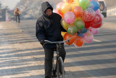 street lives in winter