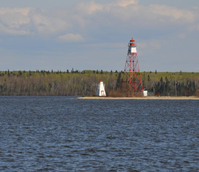 Lighthouses on Lake Winnipeg