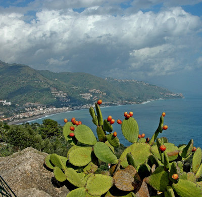 View north from Taormina
