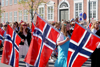 May 17th, Constitution Day, Trondheim, Norway