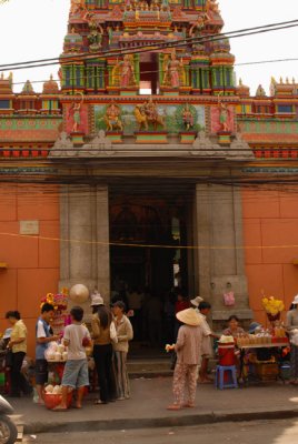 Hindu temple in Saigon, Vietnam