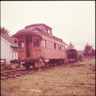 The caboose in better days