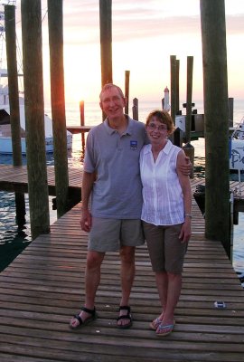 Mom  Dad on Staniel Cay Dock.JPG