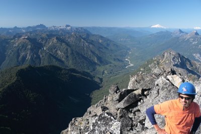 Three Fingers, Whitehorse, Baker, Shuksan and PJ