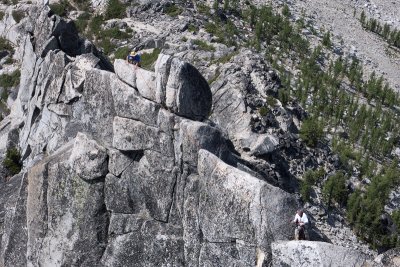 Third pitch on Prusik's West Ridge