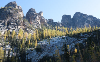Liberty Bell and Early Winter Spires