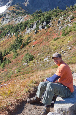 PJ at Cascade Pass