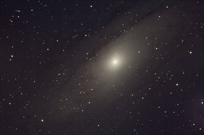 The center of M31 galaxy