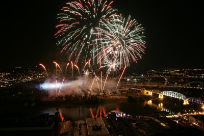 4th of July Celebration 2010 in downtown Nashville, Tennessee, USA