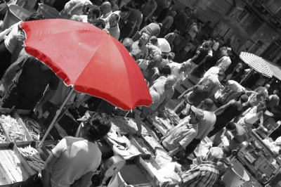 Red Parasol