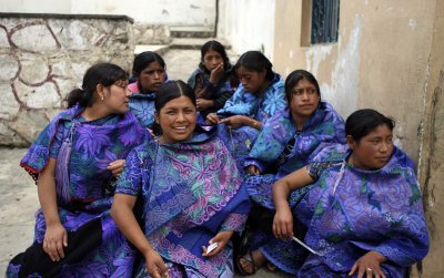 Group of girls - Zinacantan Mexico