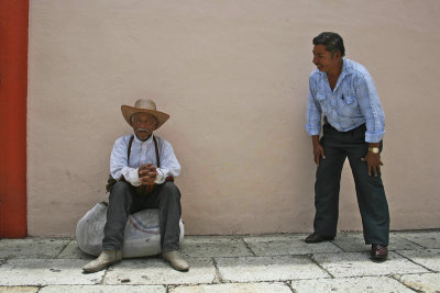 Observing the old man - Oaxaca Mexico