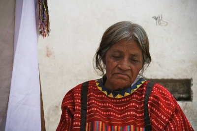 Sad woman - Oaxaca Mexico