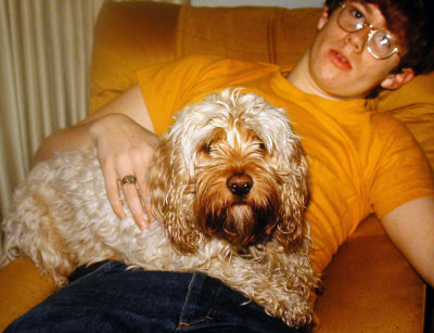 A dog and his boy