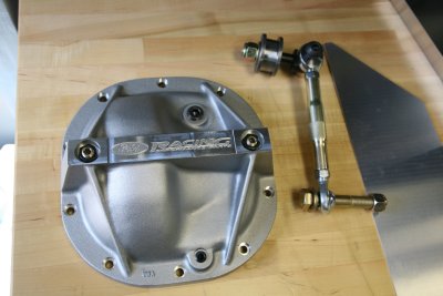 Ford Racing rear girdle cover, banana bracket